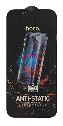 Защитное стекло Hoco G10 HD Anti-static для iPhone 13 Pro Max / iPhone 14 PlusЧерное (тех. упаковка)