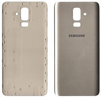Крышка задняя Samsung J810 Galaxy J8 (2018) Золотая PRC