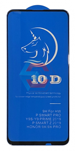 Защитное стекло для Huawei P Smart Z 2019 / Y9 Prime 2019 / Honor 9x Черный Full Glue Titanium