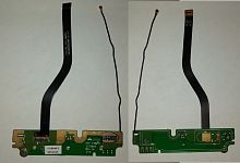 Нижняя плата Fly IQ456+ микрофон (оригинал б.у.)