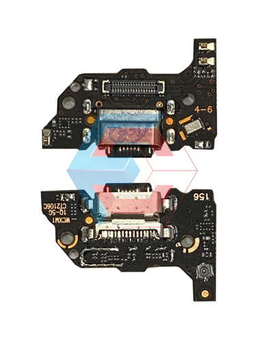 Нижняя плата Xiaomi Mi 11 Lite с конектором зарядки + микрофон + компоненты Нижняя плата Xiaomi Mi 11 Lite с конектором зарядки + микрофон + компоненты