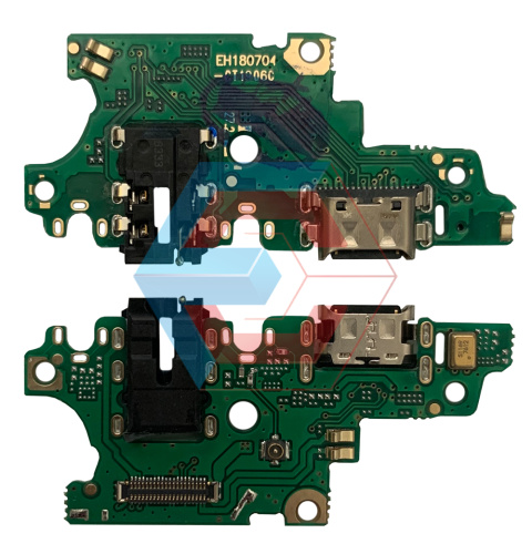 Нижняя плата Huawei Nova 3 с конектором зарядки + микрофон 