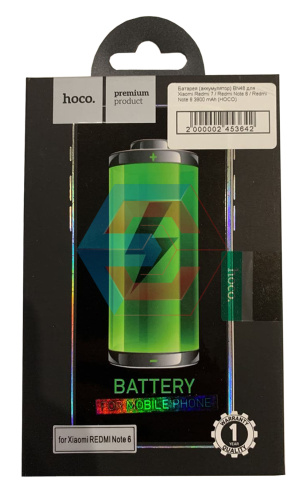 Батарея (акумулятор) BN46 для Xiaomi Redmi 7 / Redmi Note 6 / Redmi Note 8 / Note 8T 3900 mAh(HOCO) - ёмкость, состояние, распиновка