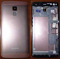 Крышка задняя Bluboo Xfire 2 Розовый со средней частью Б.У