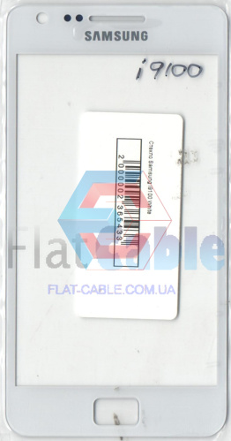Стекло тачскрина для Samsung i9100 White	