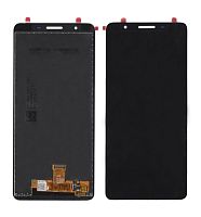 дисплей + сенсор samsung a013 galaxy а01 core (2020) чорний 100% service pack gh82-23392a - стоимость, партномер