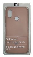 Чохол на Xiaomi Mi 8 (Pink Sand) Silicone Case