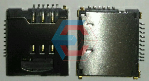 Разъем SIM карты Samsung S5230 SIM + micro SD Разъем SIM карты Samsung S5230 SIM + micro SD