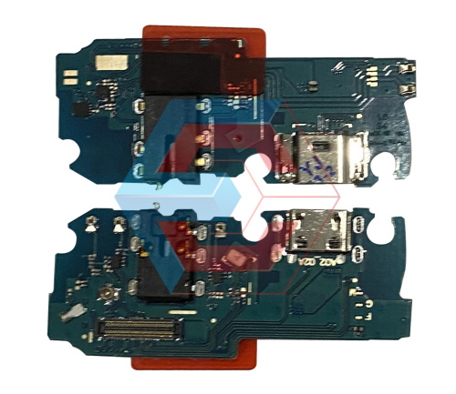 Нижняя плата Samsung A022 (2022) с конектором зарядки + микрофон + компоненты