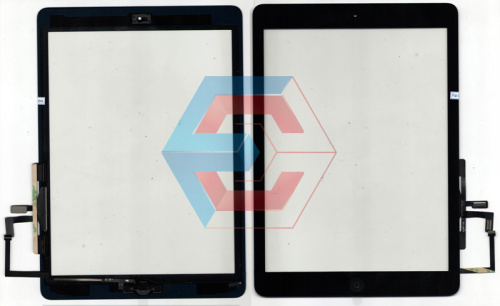 Тачскрин (сенсор) iPad Air чёрный assembly with home button Тачскрин (сенсор) iPad Air чёрный assembly with home button