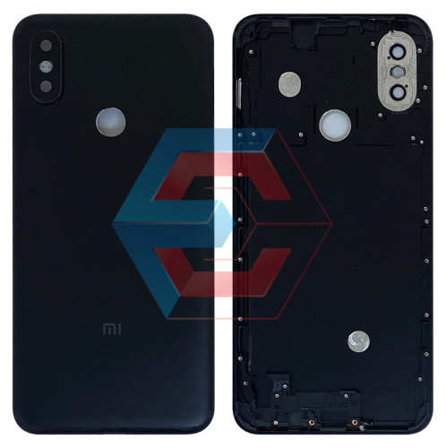 Крышка задняя Xiaomi Mi A2/ Mi6x Черная Крышка задняя Xiaomi Mi A2/ Mi6x Черная
