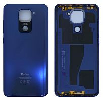 Крышка задняя Xiaomi Redmi Note 9/ Redmi 10x Синяя