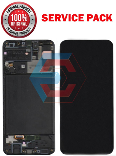 Дисплей + сенсор Samsung A307 Galaxy A30S (2019) чорний У рамці 100% SERVICE PACK - состояние, качество, комплектация