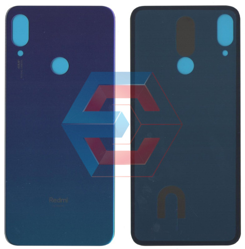 Крышка задняя Xiaomi Redmi Note 7 Синяя
