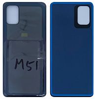 Крышка задняя Samsung M515 Galaxy M51 Черная