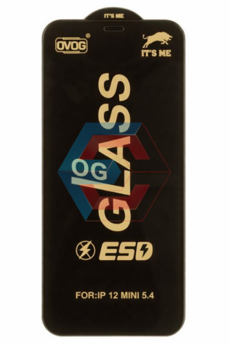 Захисне скло ITS ME для iPhone 12 mini Черное Захисне скло ITS ME для iPhone 12 mini Черное
