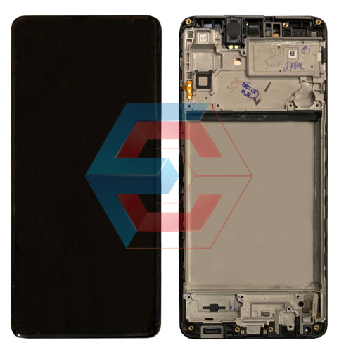 Дисплей + сенсор Samsung M515 Galaxy M51 (2020) Чорний У рамці 100% SERVICE PACK - состояние, качество, комплектация