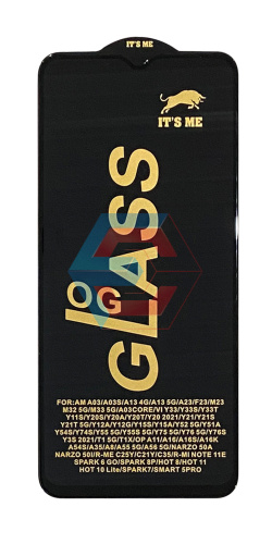 Защитное стекло ITS ME для Oppo Realme C21Y / Realme C25Y Черное