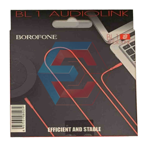 Кабель Aux Borofone BL1 (Красный)