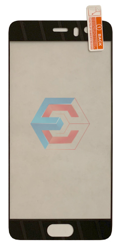 Защитное стекло для Huawei P10 Plus (VKY-L09 ) Черный проклейка по рамке (тех. пак)