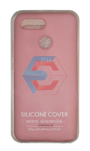 Чохол на Xiaomi Redmi 6 (Pink) Silicone Case 