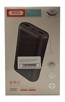 Универсальная мобильная батарея XO PR122 Polymer Lamp Display 20000 mAh (Черный)