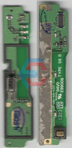 Нижняя плата Lenovo P780 + микрофон+вибро б.у