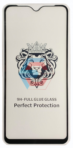 Защитное стекло 9D для Samsung A105 Galaxy A10/ A107 / M105 Galaxy A10 / M10 (2019) Черный (Тех пак)