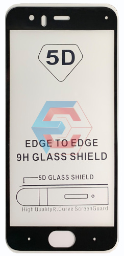 Защитное стекло 9D для Xiaomi Mi 6 Черный (Тех пак) Защитное стекло 9D для Xiaomi Mi 6 Черный (Тех пак)