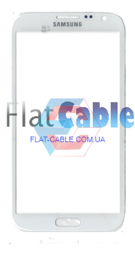 Стекло тачскрина для Samsung N7100 White