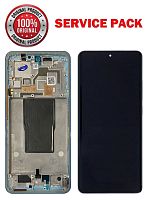 дисплей + сенсор xiaomi 12t, 12t pro (22071212ag) синій у рамці service pack aaaa org - стоимость