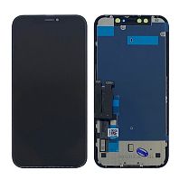 дисплей (модуль) iphone xr (a1984/a2105/a2106/a2107/a2108) чорний lcd incel jk - стоимость
