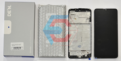 Дисплей + сенсор Samsung M225 Galaxy M22 Чорний Ориг. розмір В рамці OLED DEN - состояние, качество, комплектация
