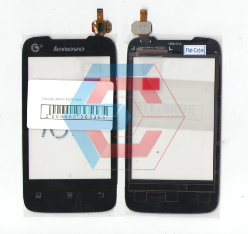 Сенсор Lenovo A208 black