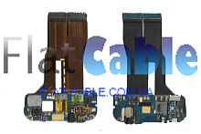 Шлейф HTC S510b Rhyme , межплатный, коннектора наушников, с компонентами Б.у