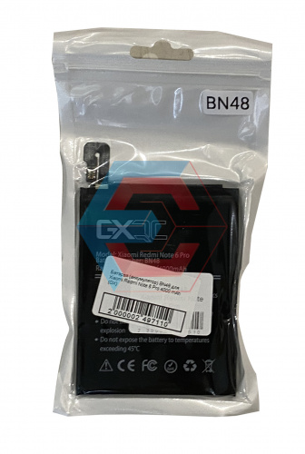 Батарея (аккумулятор) BN48 для Xiaomi Redmi Note 6 Pro 4000 mAh (GX) - ёмкость, состояние, распиновка