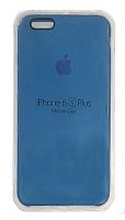 Чохол на iPhone 6 Plus/6S Plus (Tahoe Blue) Silicone Case Premium