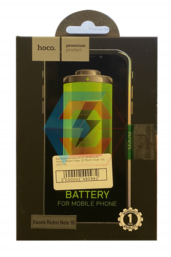 Батарея (аккумулятор) BN59 для Xiaomi Redmi Note 10/ Redmi Note 10s (HOCO) - ёмкость, состояние, распиновка