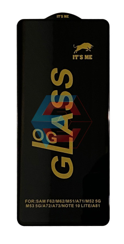 Захисне скло ITS ME для Samsung A73 A736 / F62 / M62 / M51 / A71 / M52 / M53 5G / A72 Черный