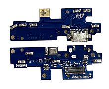 Нижняя плата Xiaomi Redmi 4 с конектором зарядки+микрофон