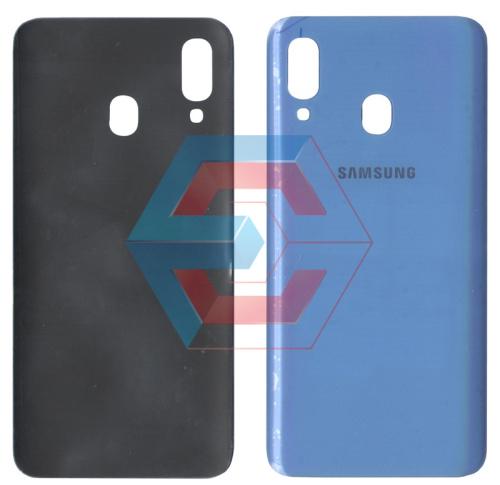Крышка задняя Samsung A205 Galaxy A20 (2019) Синяя Оригинал Китай