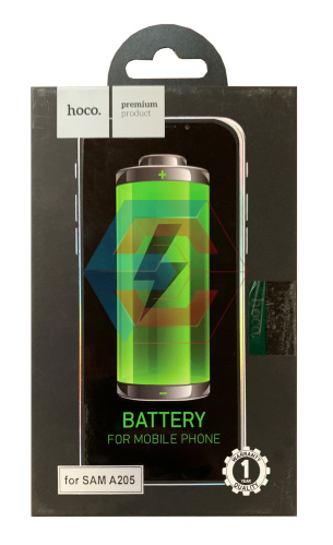 Батарея (акумулятор) EB-BA505ABU Samsung A205 Galaxy A20, A305, A505 3.85V, 4000 mAh (HOCO) - ёмкость, состояние, распиновка