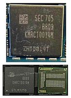 Микросхема памяти IC KMRC10014M-B809