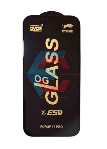 Захисне скло ITS ME для iPhone 17 Pro Черный Захисне скло ITS ME для iPhone 17 Pro Черный