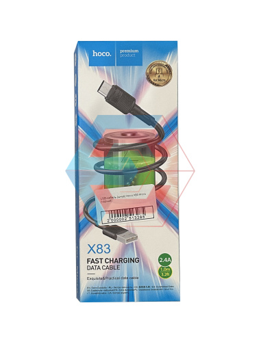 USB-кабель (шнур) Hoco X83 Micro (Чорний)