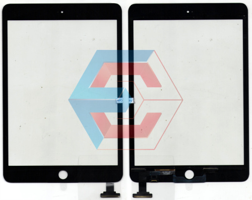Тачскрин (сенсор) iPad Mini чёрный Тачскрин (сенсор) iPad Mini чёрный