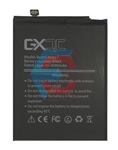 Батарея (аккумулятор) BN4A для Xiaomi Redmi Note 7 3900 mAh (GX) - ёмкость, состояние, распиновка