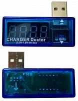 USB Doctor на 1 вихід USB (3.5V-7.0V 0A-3A)