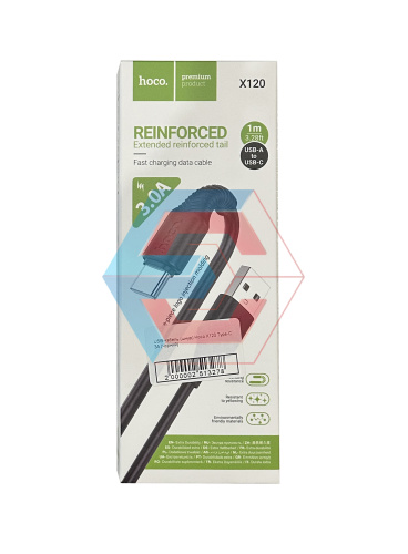USB-кабель (шнур) Hoco X120 Type-C 3A (Чорний) USB-кабель (шнур) Hoco X120 Type-C 3A (Чорний)