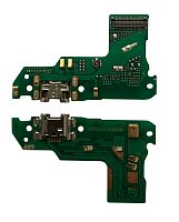 Нижняя плата Huawei Y6 Prime 2018 с конектором зарядки + микрофон 